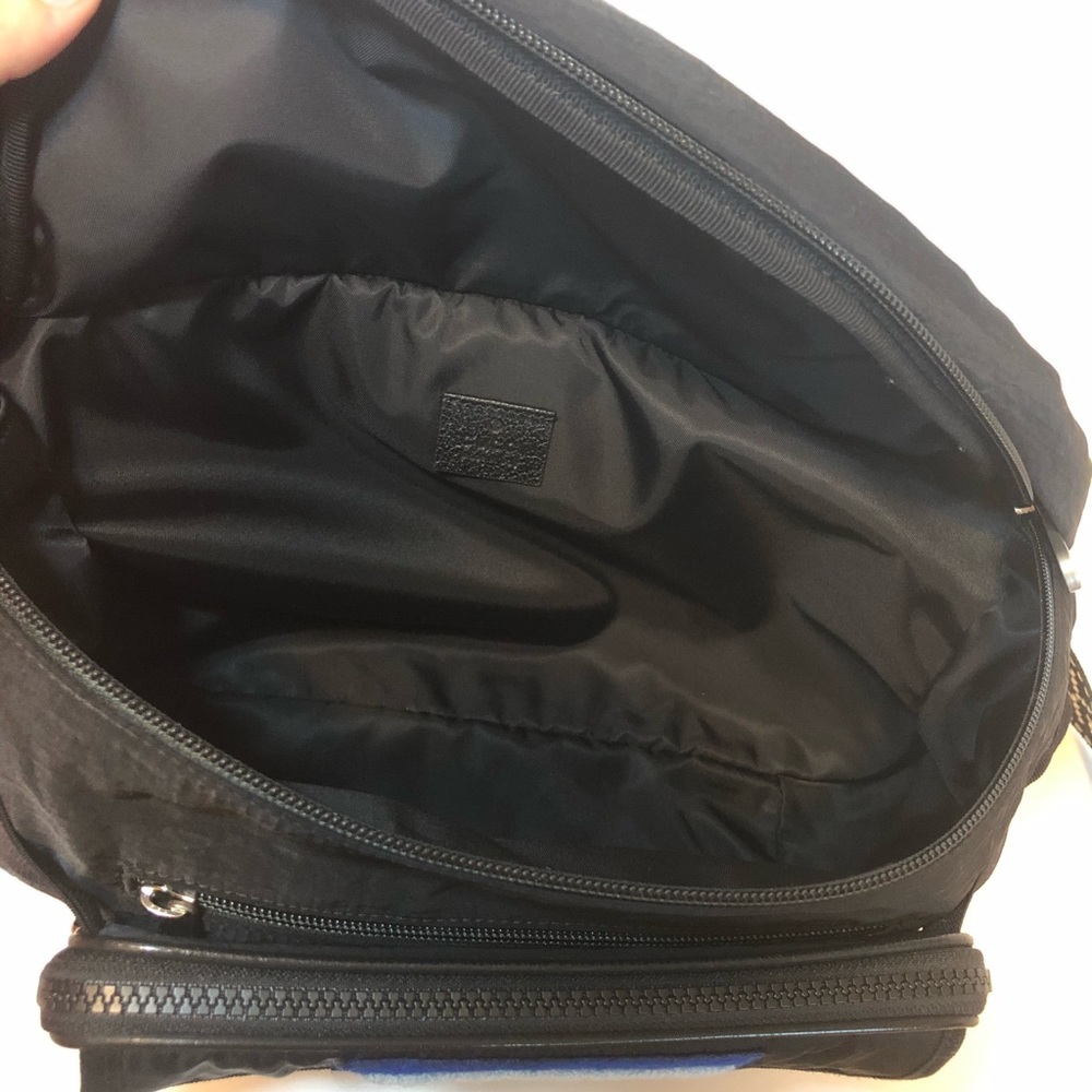 Authentic Gucci Black Terry Patch Rucksack - Picture 12 of 16